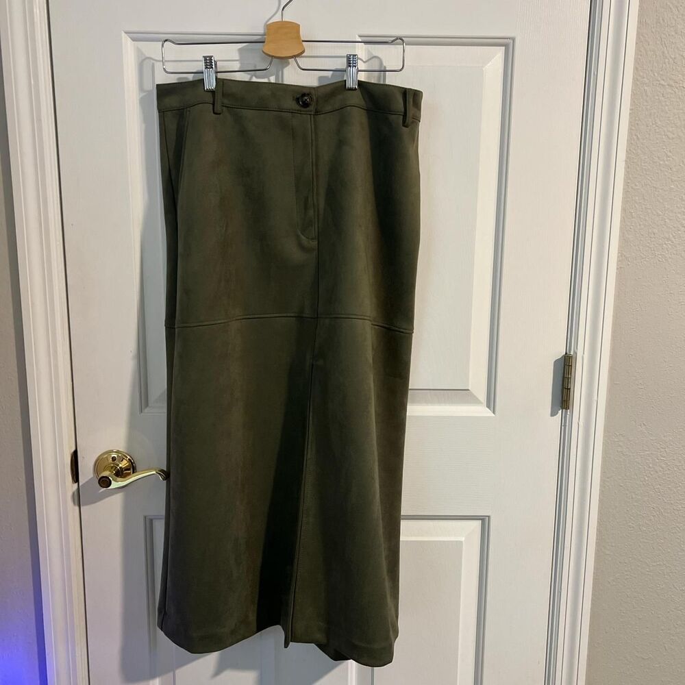 Loft Women's Green Skirt